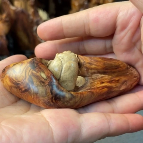 【闪购商品】把件黄花梨/降香黄檀