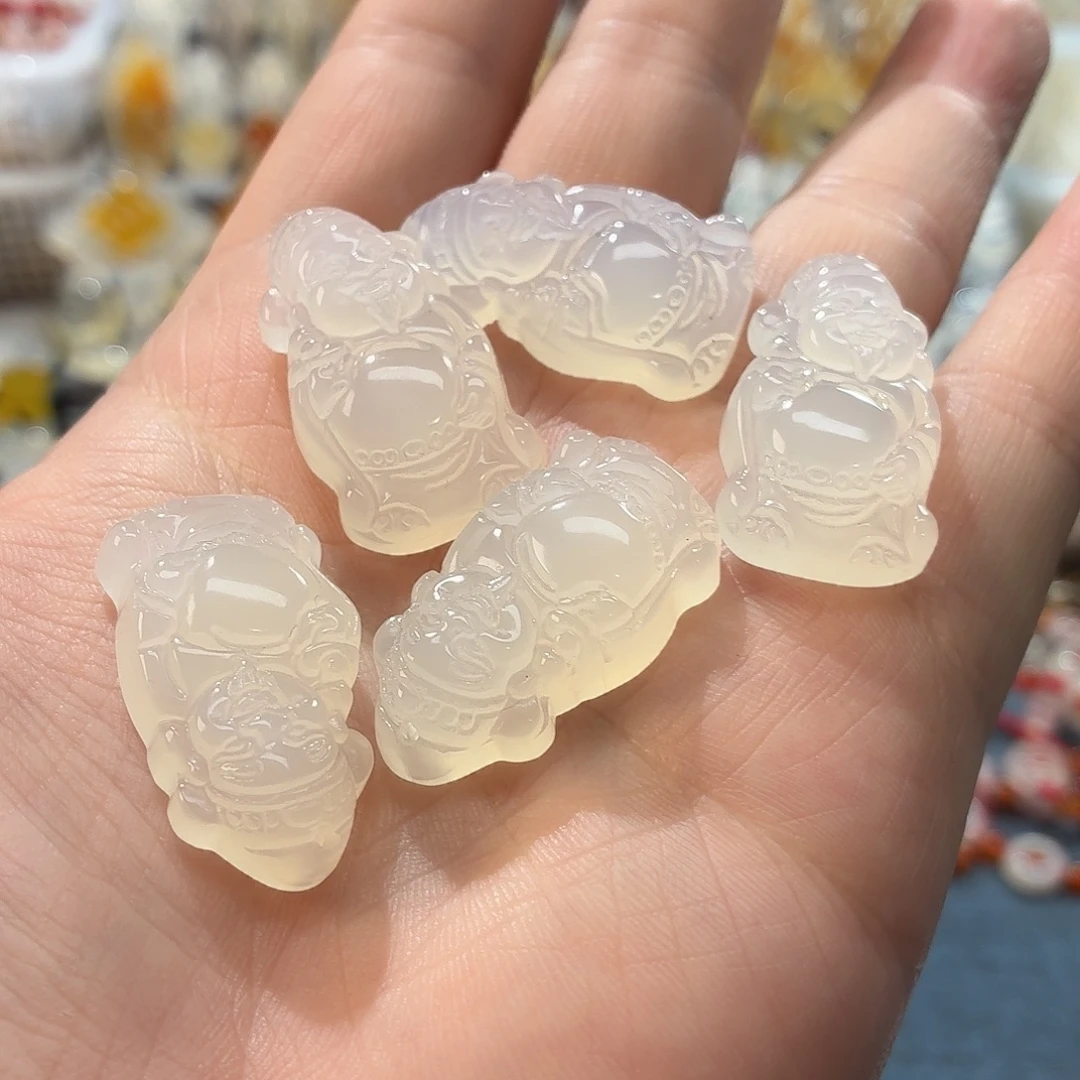 玛瑙/玉髓未镶嵌吊坠(不含链)