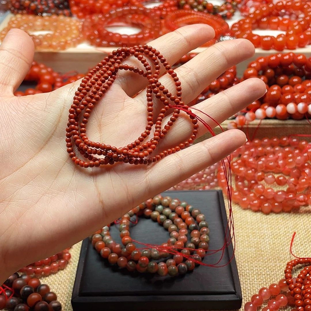 手链未镶嵌南红玛瑙