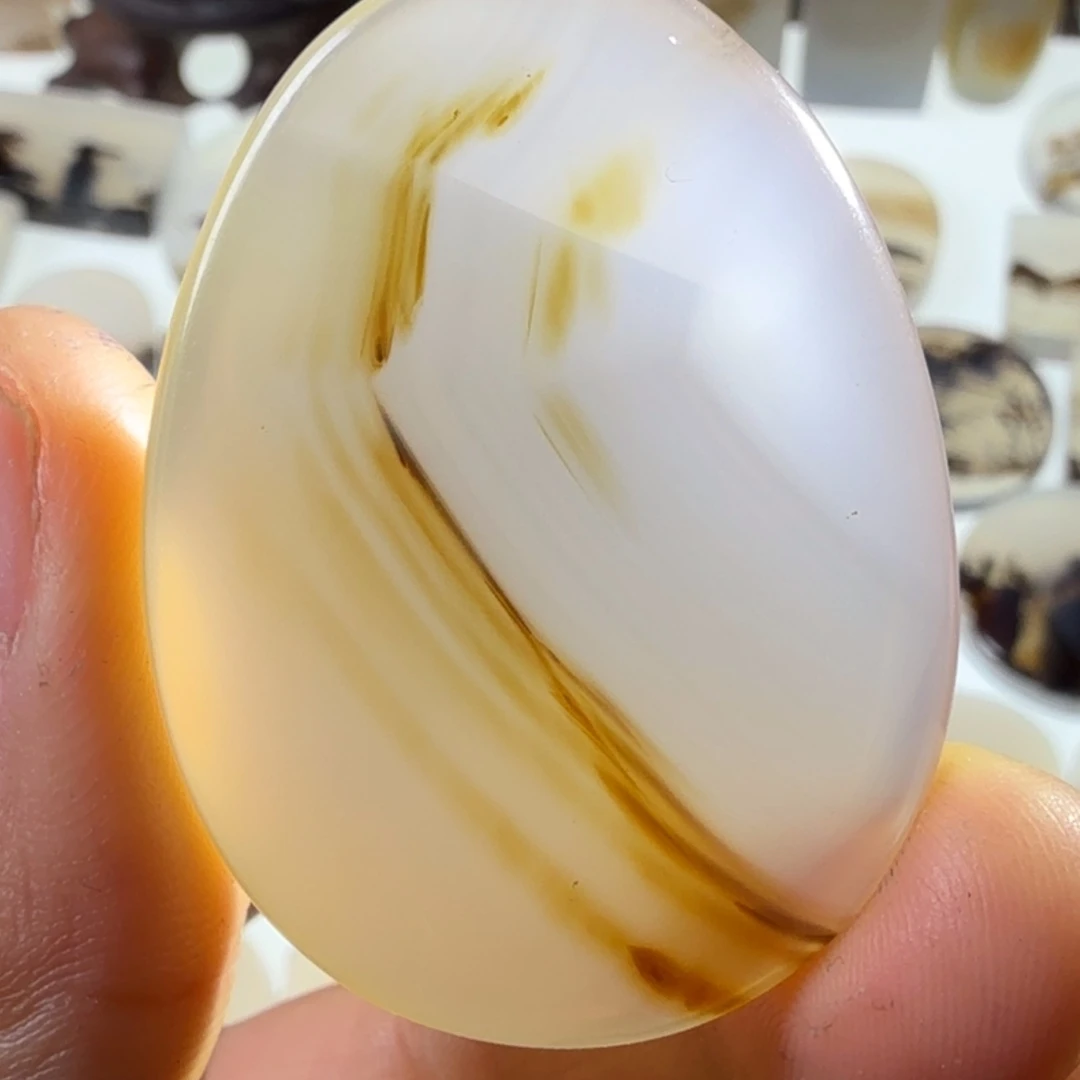 玛瑙/玉髓未镶嵌珠宝半成品