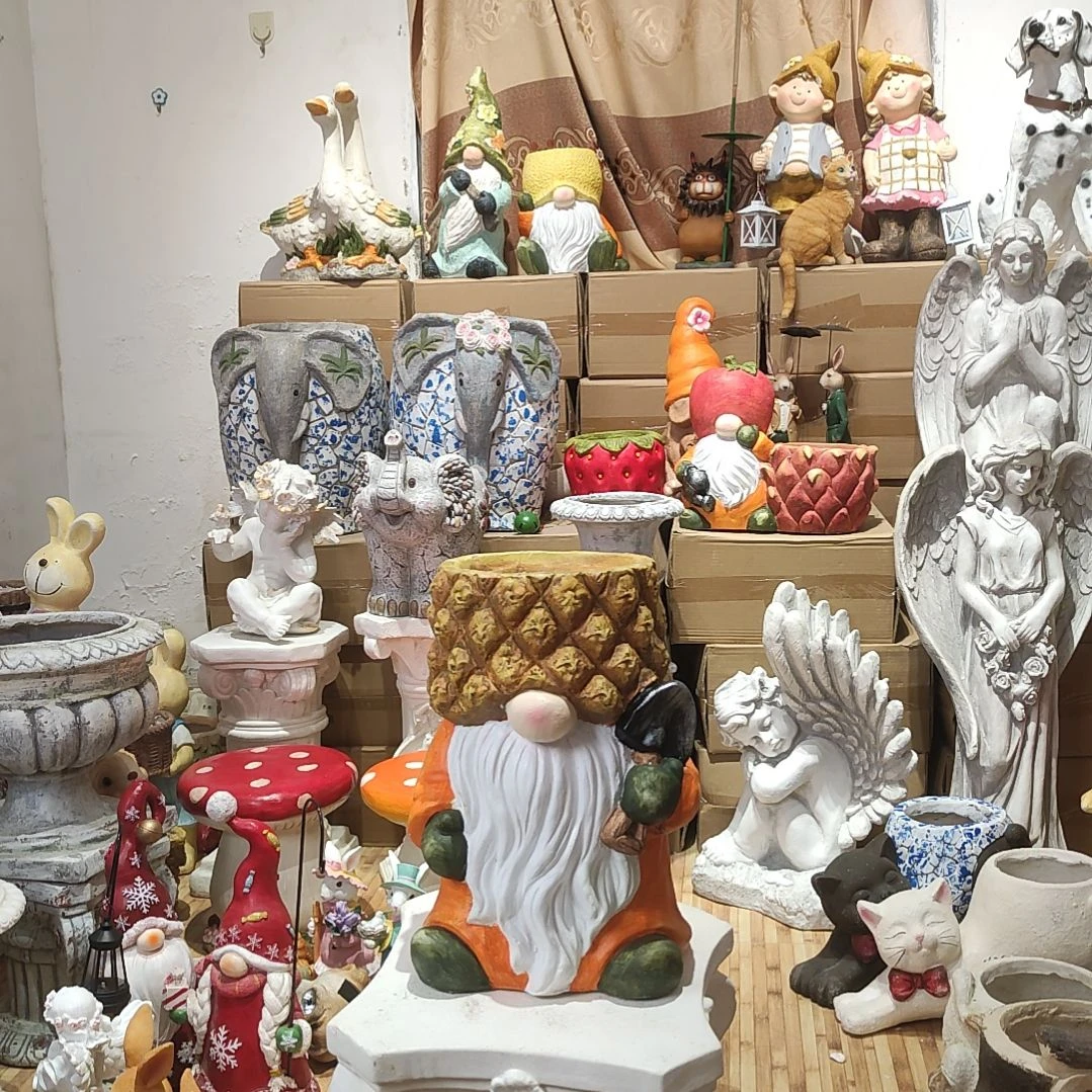 合成树脂氧化镁菠萝头地精花盆