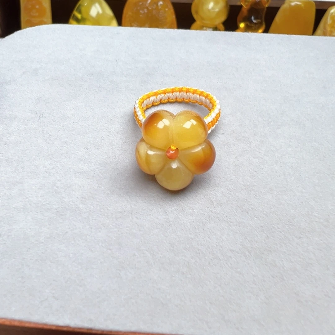 琥珀吊坠(不含链)未镶嵌