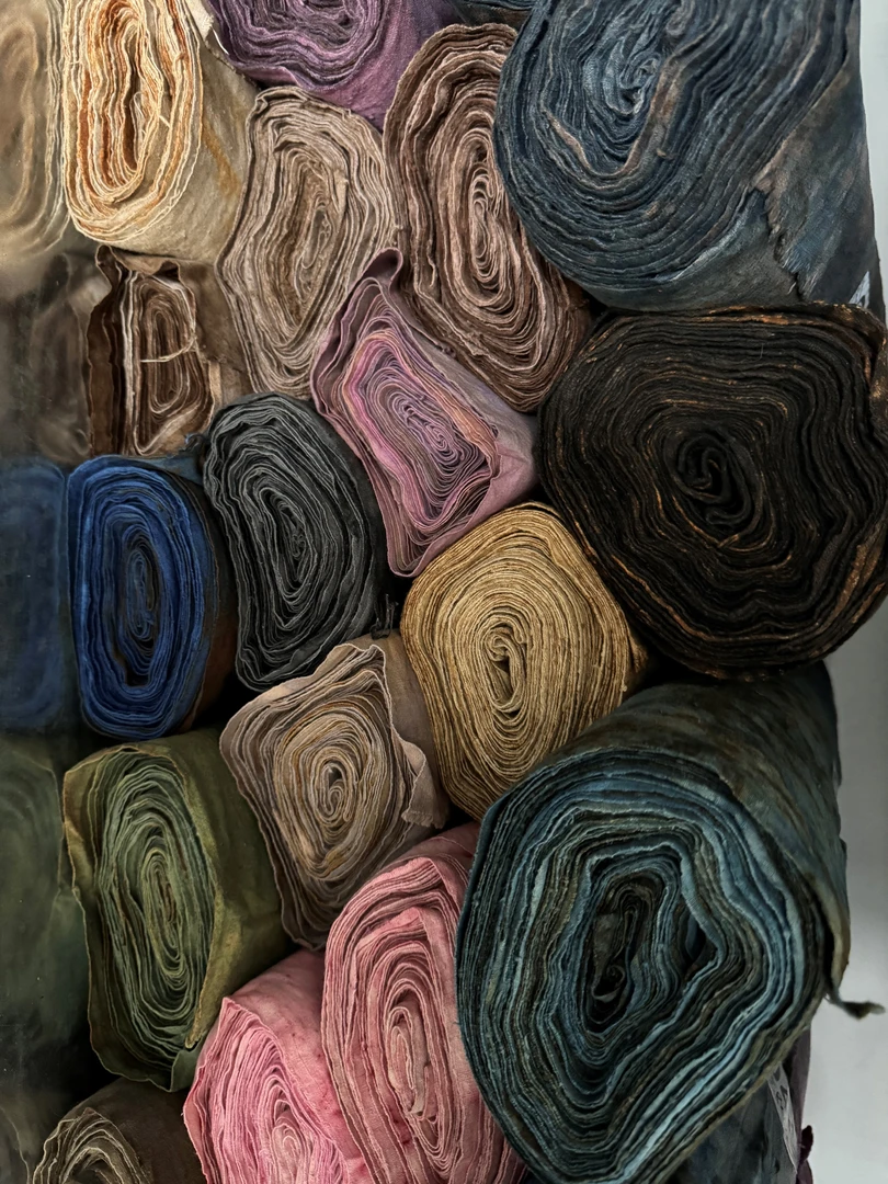 活动柿染老粗布链接