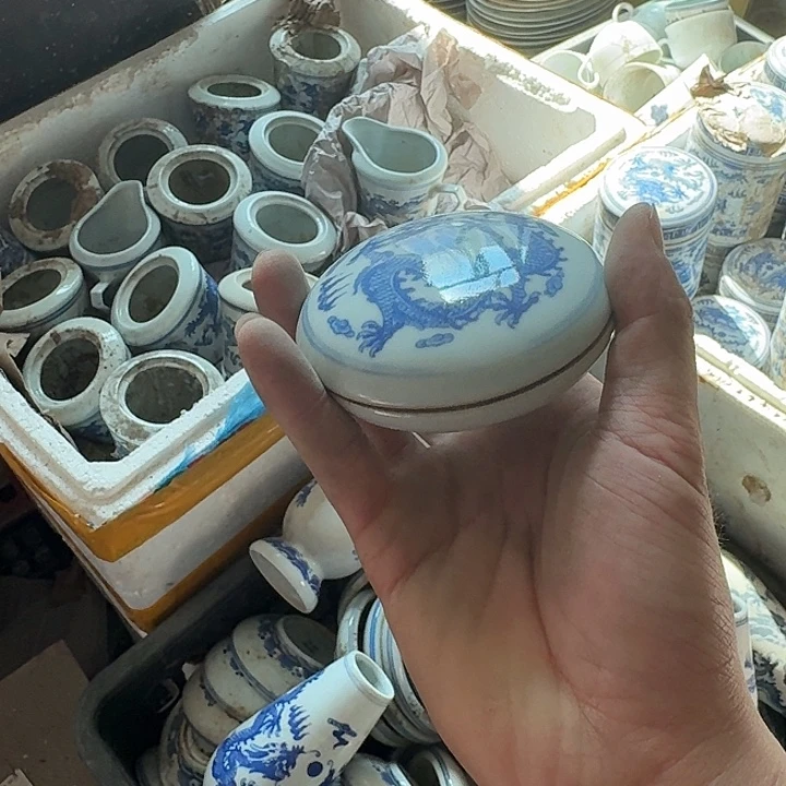 摆件景德镇陶瓷艺术煤窑