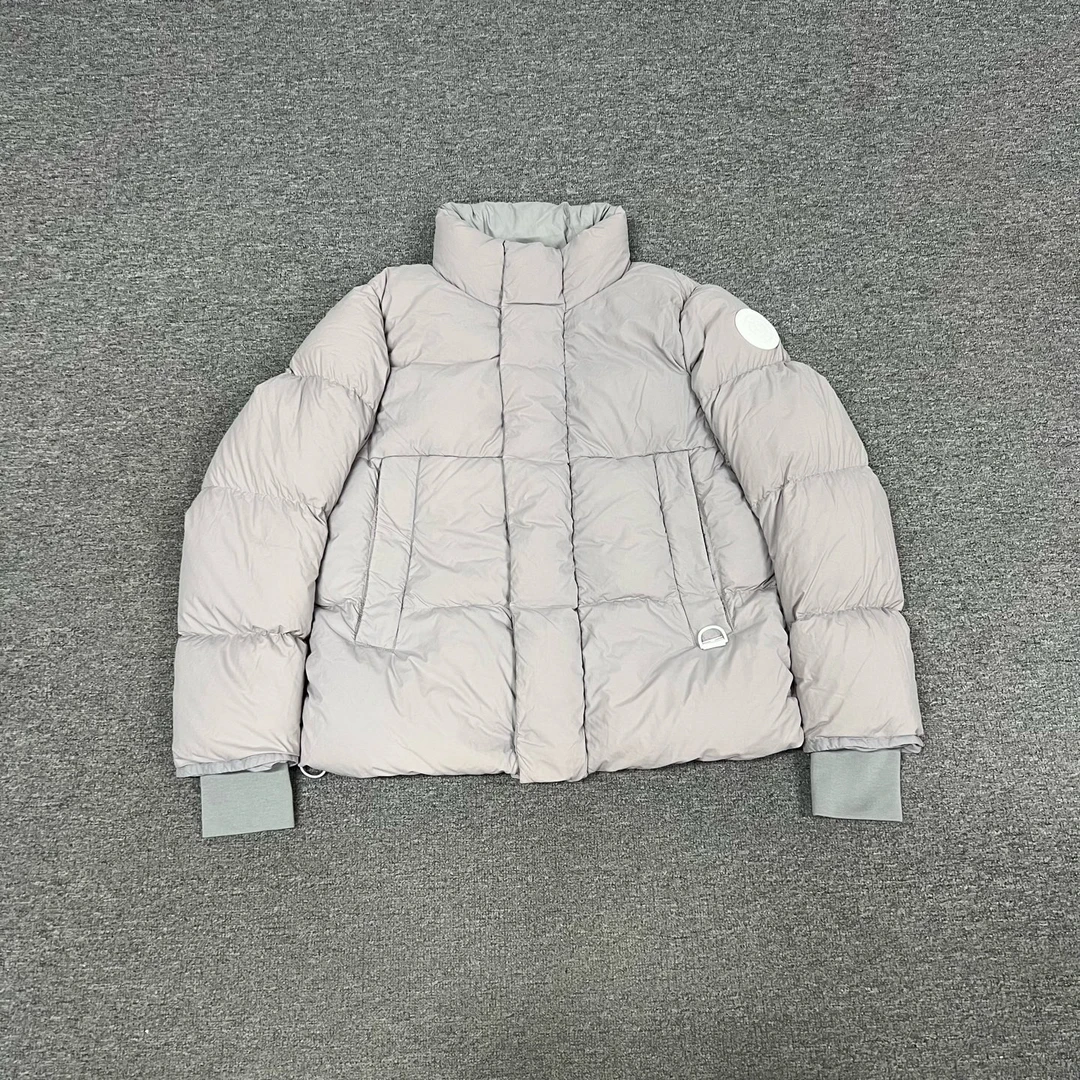 99新 AMIPARIS 加拿大鹅 香芋紫 Everett 面包羽绒服 M码