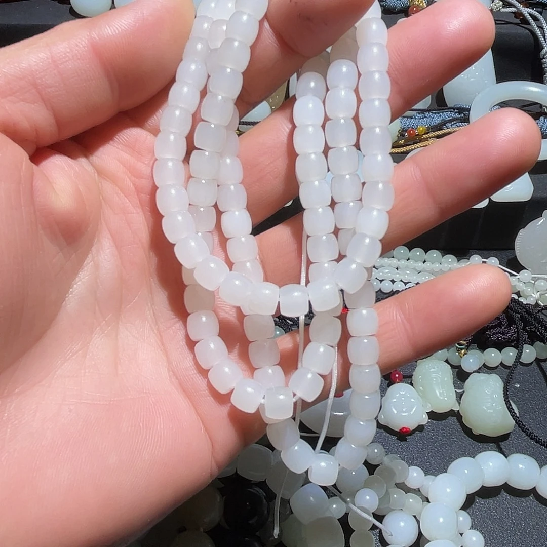 和田玉未镶嵌颈饰卡6