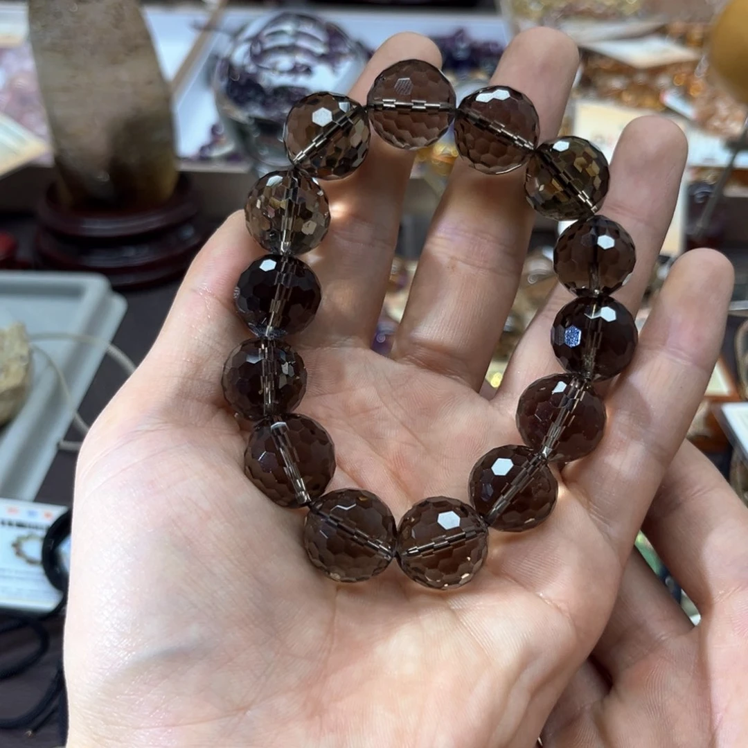 【闪购商品】水晶手链未镶嵌茶水晶