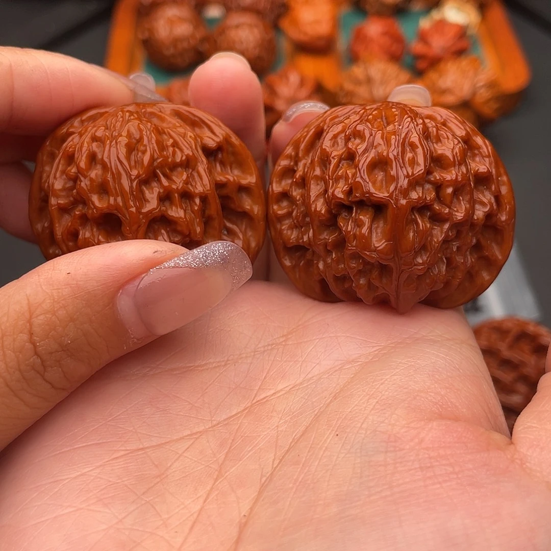 先***许把件文玩核桃磨盘