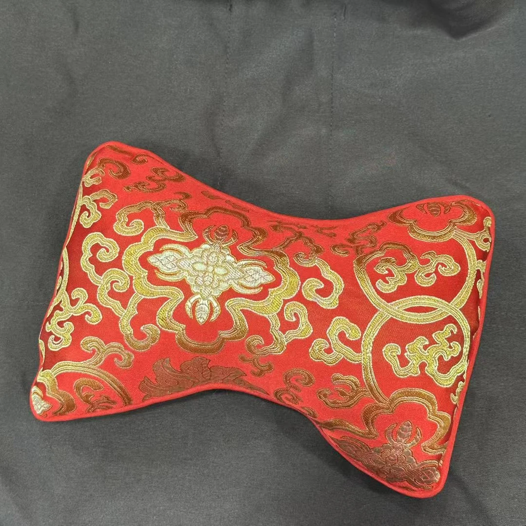 楠木填充头靠车枕 501（无礼盒）