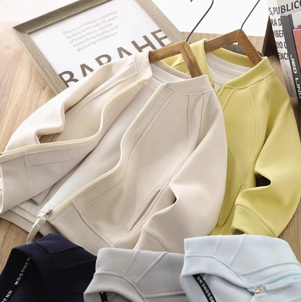 【春季上新】2025新款儿童立领棒球百搭休闲洋气夹克衫9004