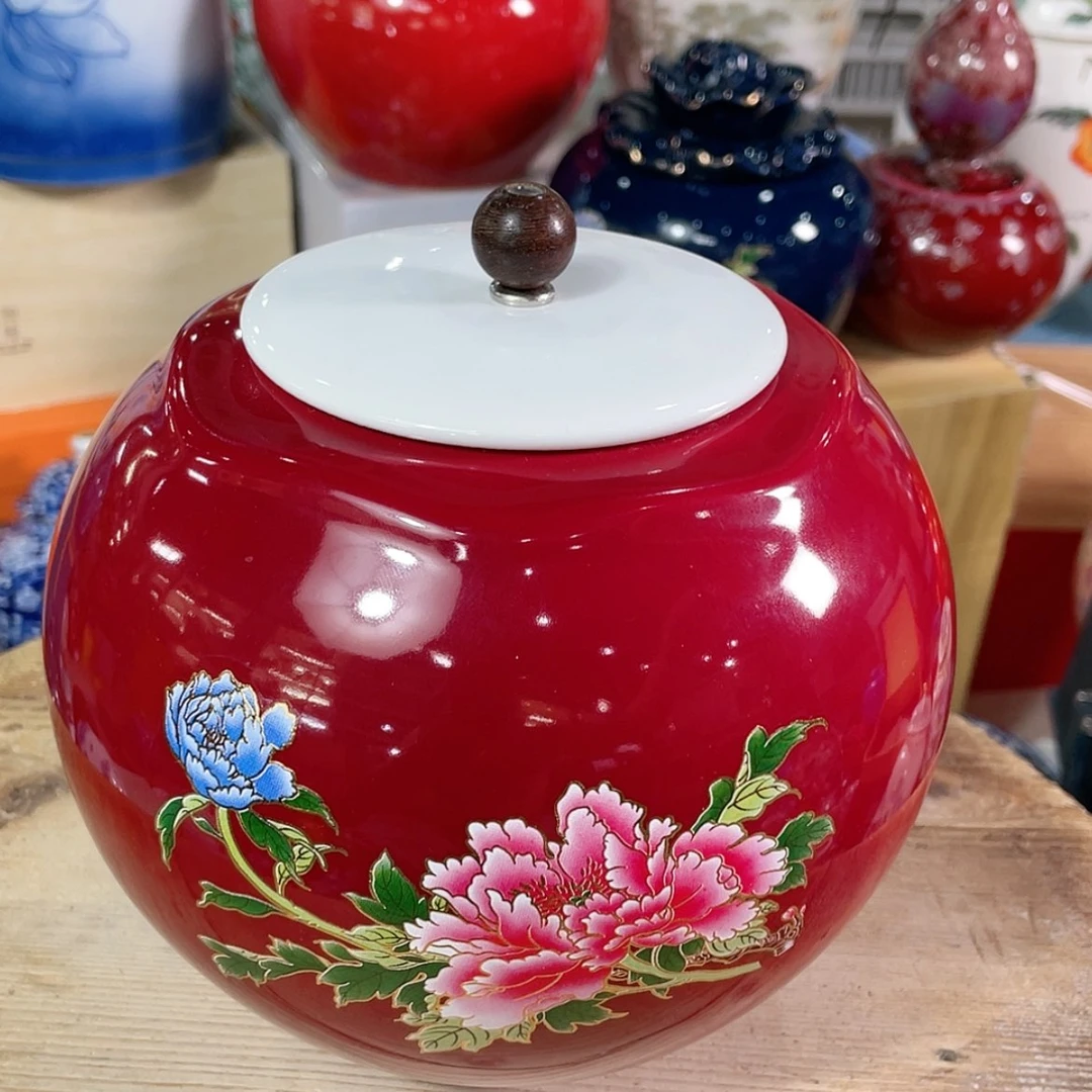 【闪购商品】罐陶瓷茶叶罐密封罐