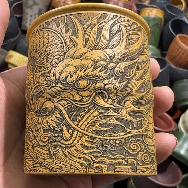 茶杯紫砂全手工制作工艺