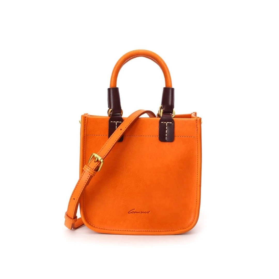 【051小财主棕色】新品百搭简约单肩手提休闲经典16727女包18742