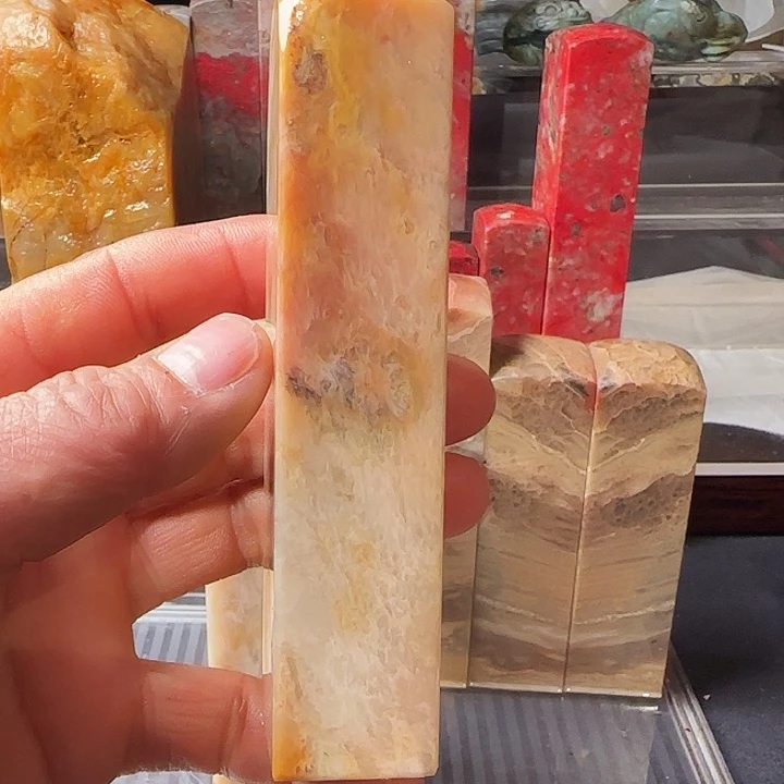 昌化石印石昌化白玉石印章