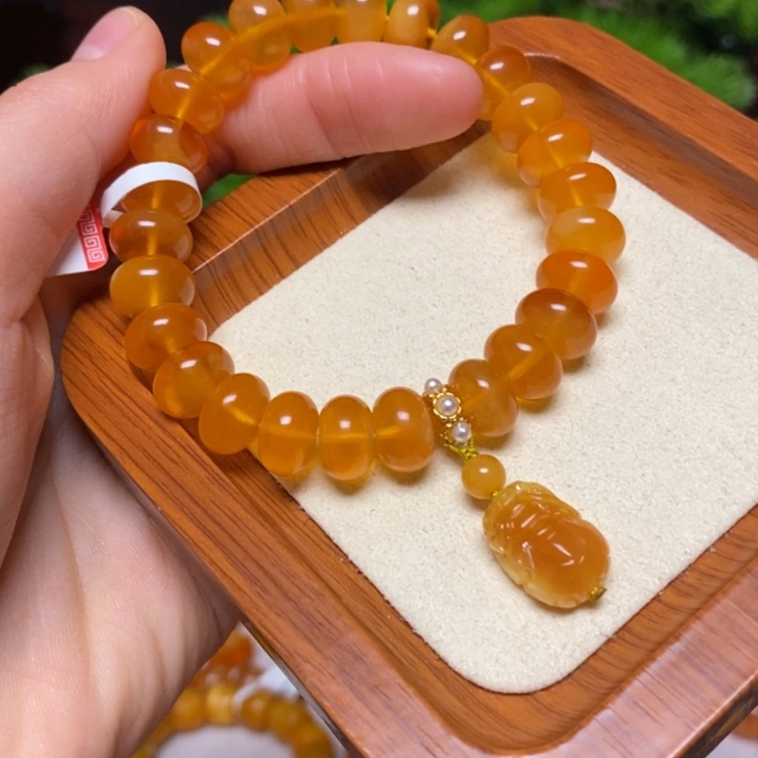 【闪购商品】手链蜜蜡未镶嵌手串