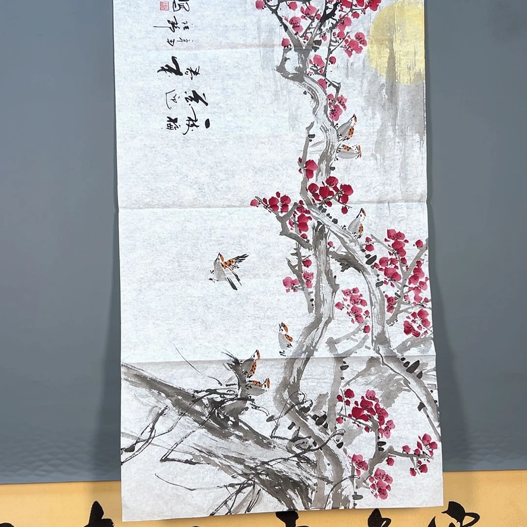 国画618 花鸟和蝴蝶都在这里