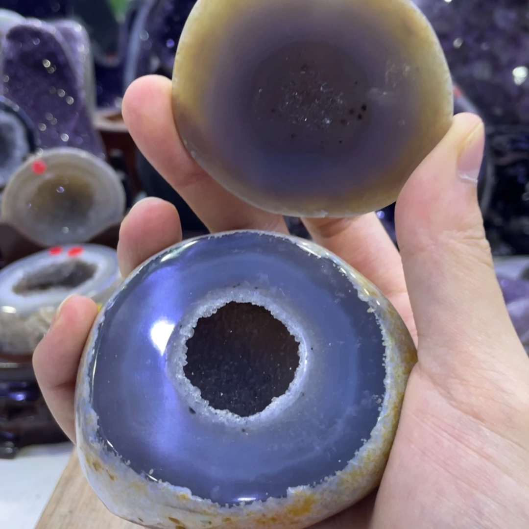 水晶未镶嵌珠宝半成品