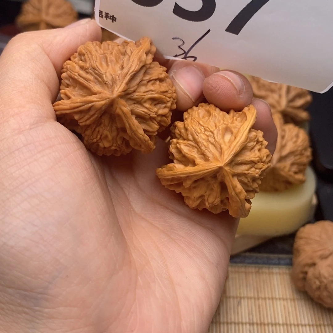 文玩核桃把件037号盘山37色差