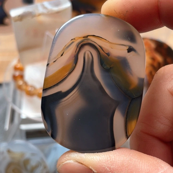 玛瑙/玉髓吊坠(不含链)未镶嵌