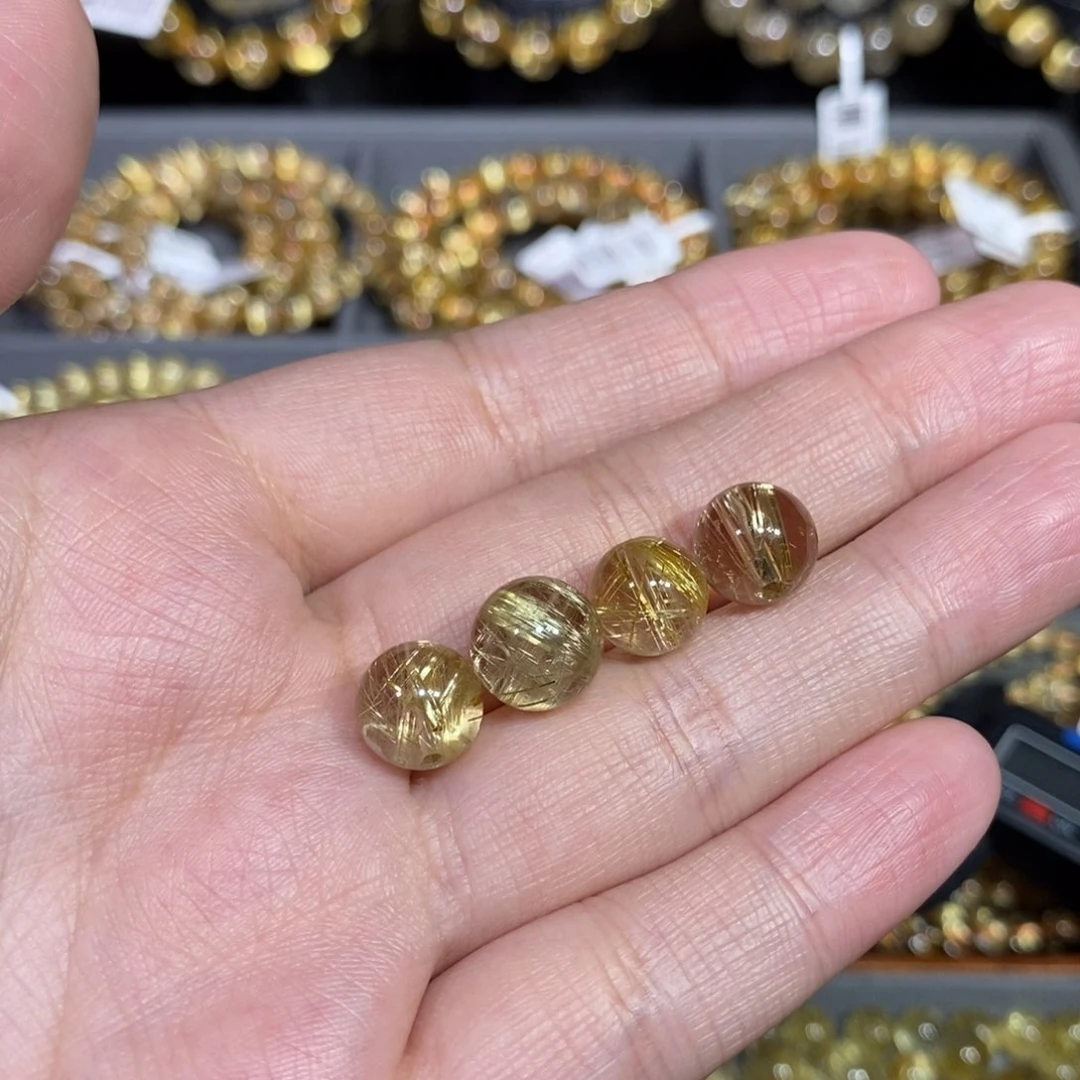 水晶珠宝半成品未镶嵌雪*青