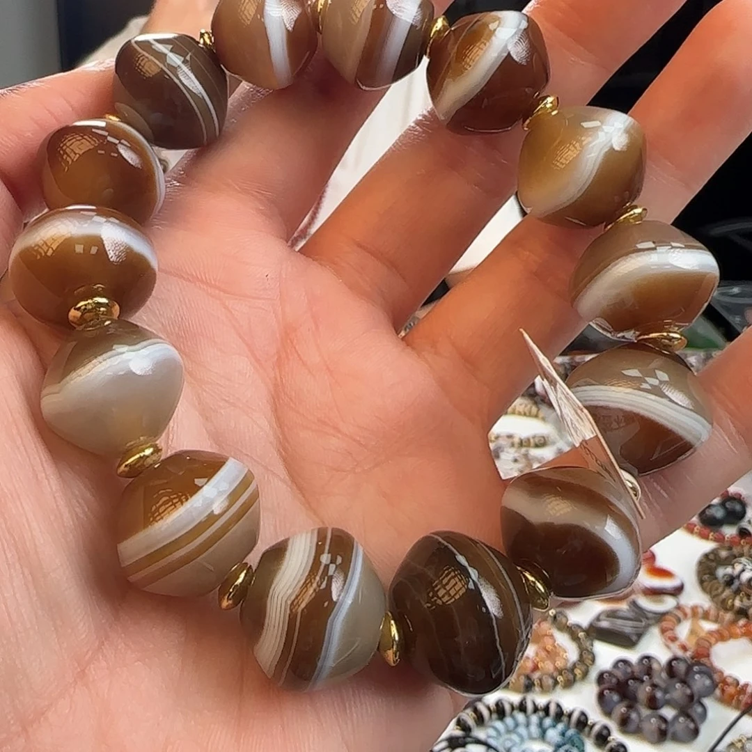 未镶嵌手链玛瑙/玉髓何*?