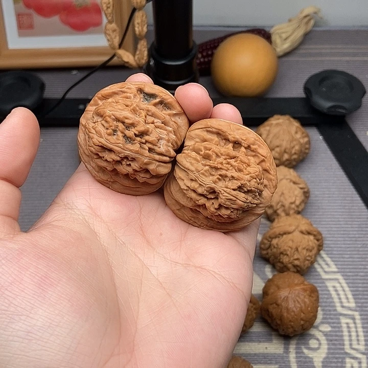 吊坠文玩核桃四座楼43