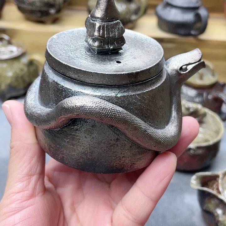 钦****验柴烧茶器福利柴烧