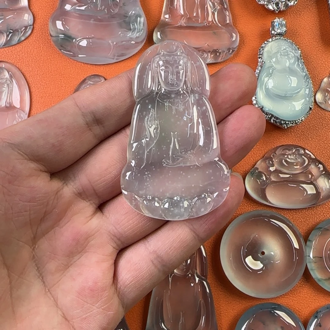 定制翡翠未镶嵌天然
