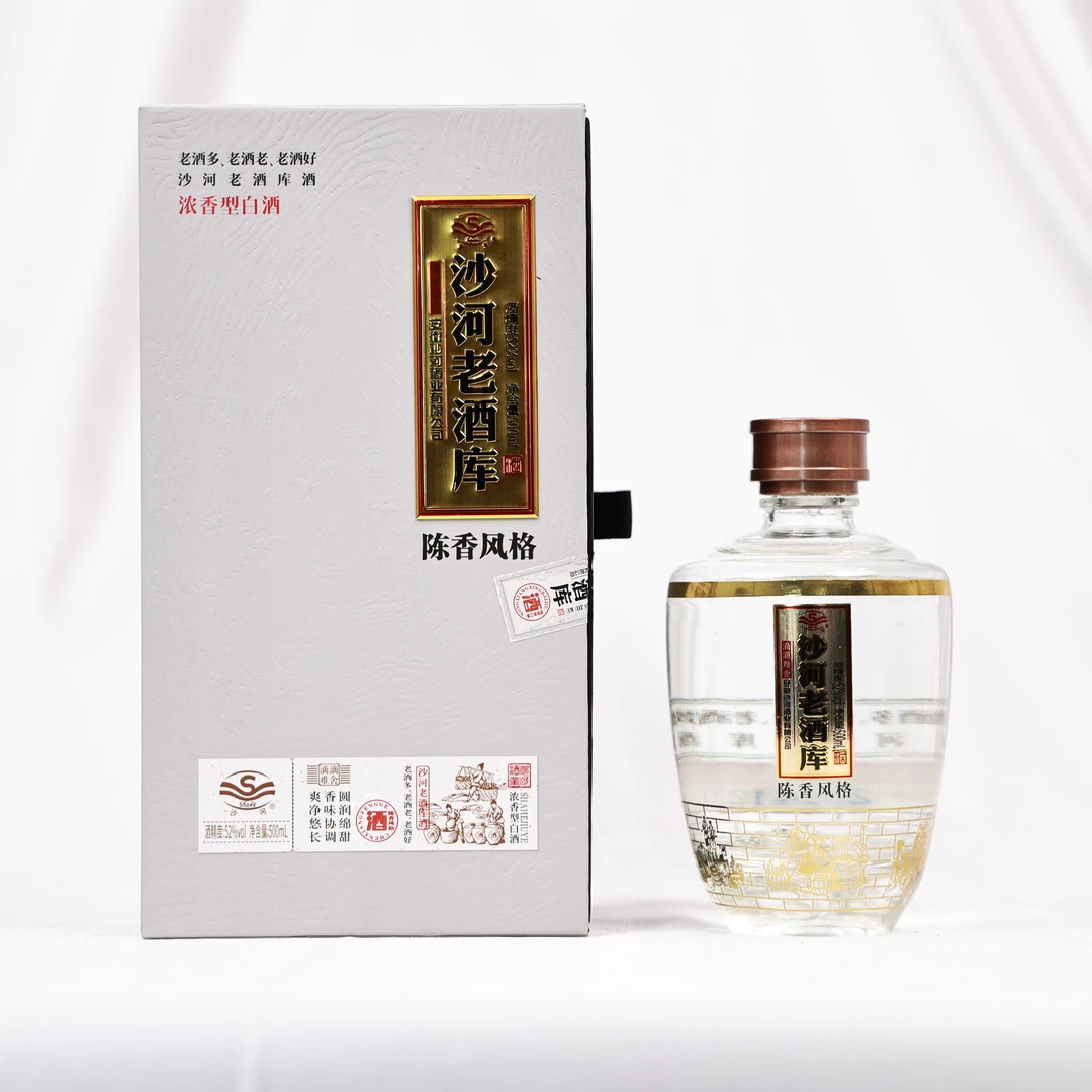 SHAHE/沙河老酒库陈香风格（52度）500ML玻璃瓶装52度500ML