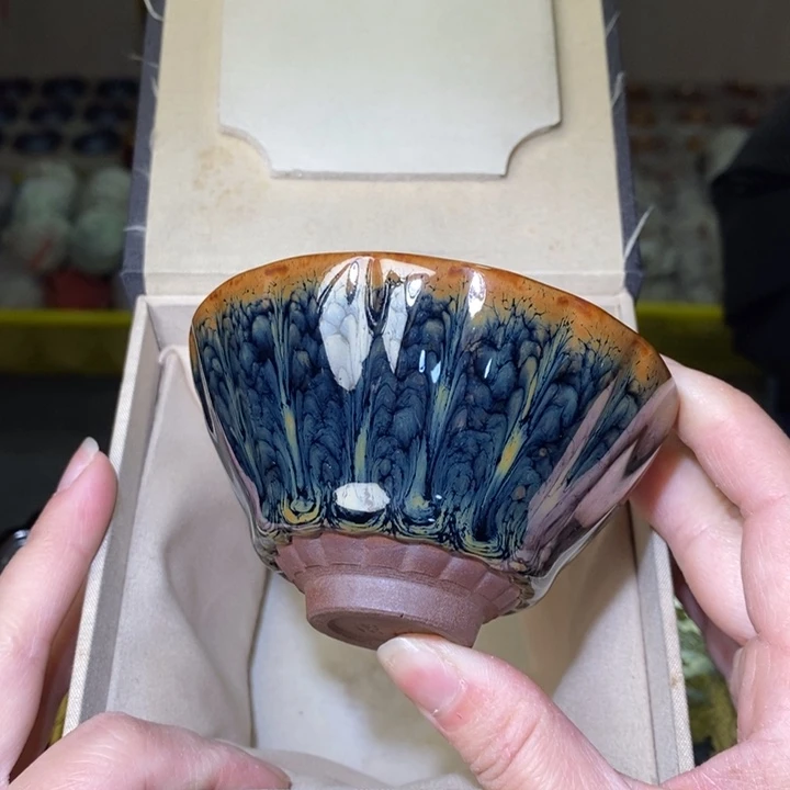 茶盏全品带礼盒，建盏主人杯