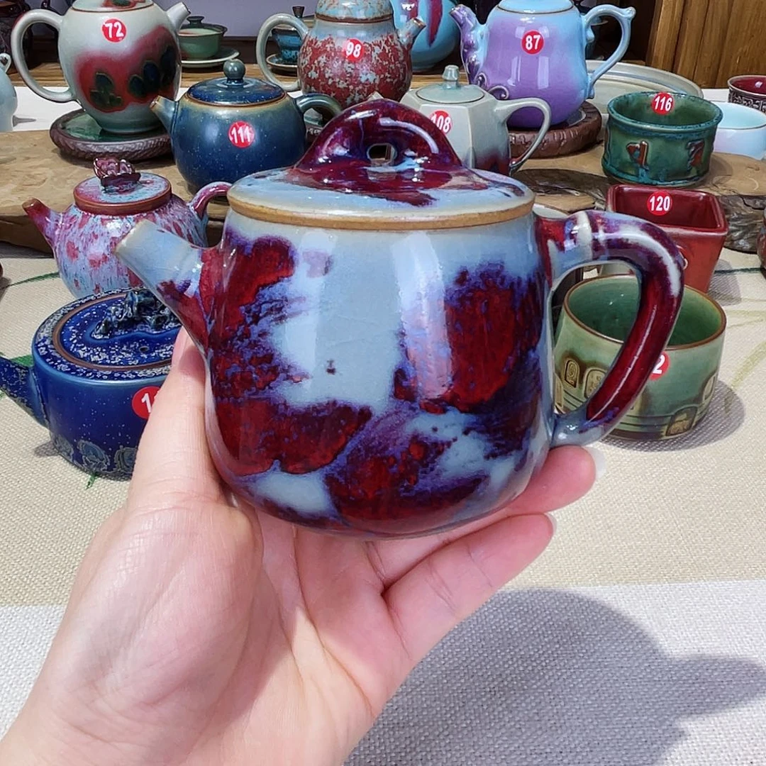 壶禹州钧瓷艺术作品