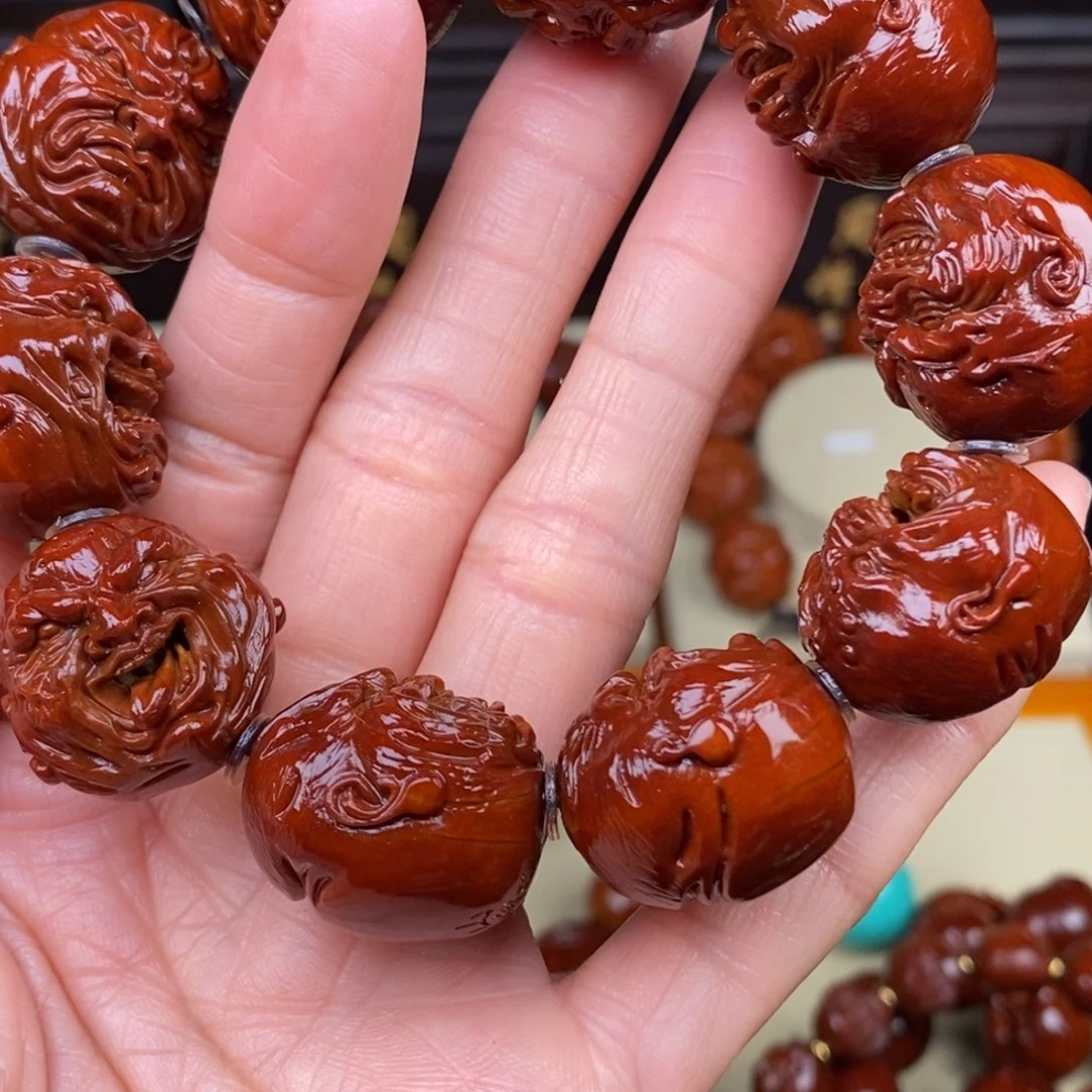 T***8橄榄核吊坠恶僧恶僧