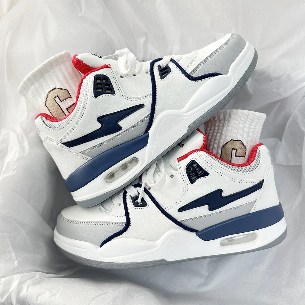 百搭复古气垫厚底增高老爹鞋男款2025新款多巴胺轻便情侣款小白鞋