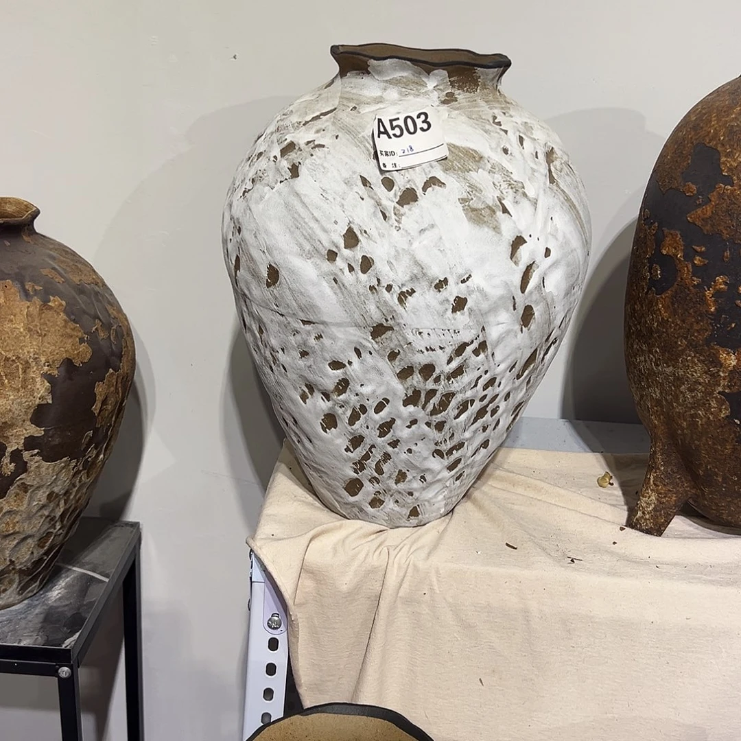 兰***食瓶A503高38口10陶瓷花瓶无孔