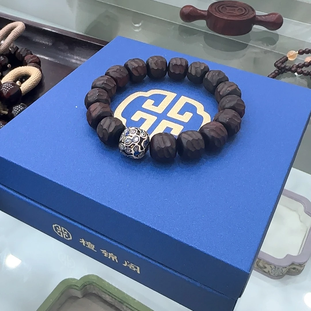 端景台紫檀木类大漆无相大号