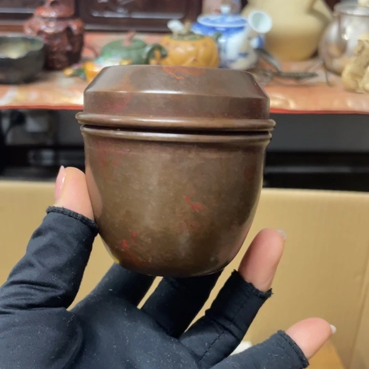 铜中古工艺品摆件