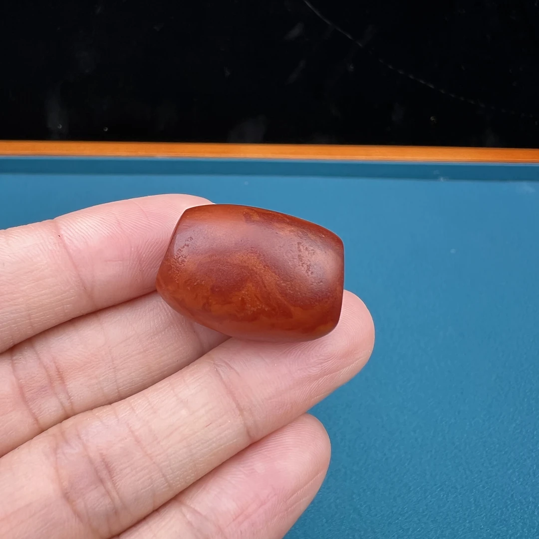 Y1648天然蜜蜡藏区回流马蹄老蜡17x23mm 3..9克 抖音基地质检发货