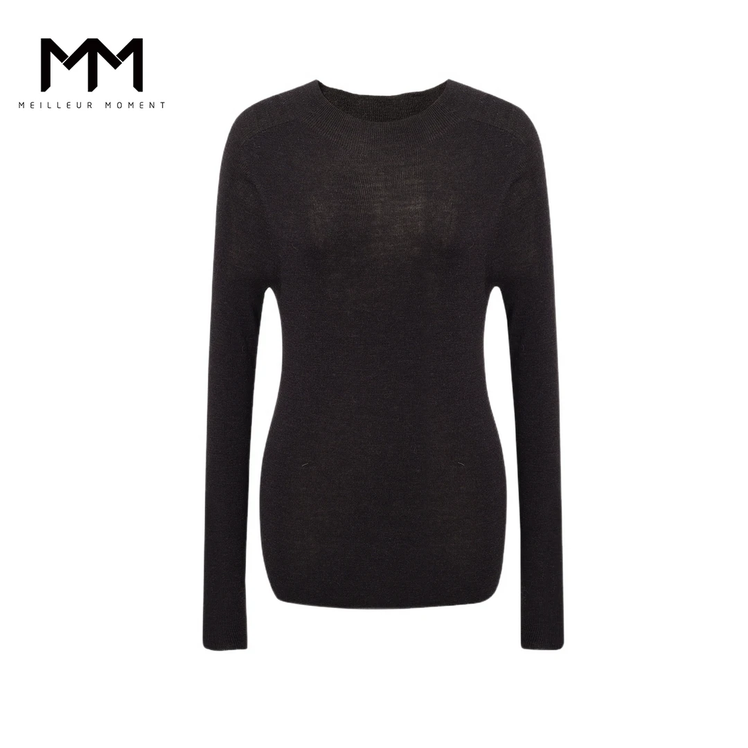 【预售】MM麦檬德国扬子100羊毛120s18针无缝打底25秋冬新5G8933213