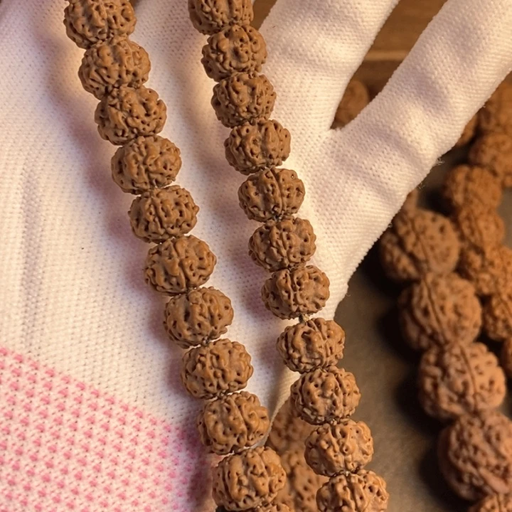 金刚菩提手串11mm平头梅花小金刚，35颗单圈