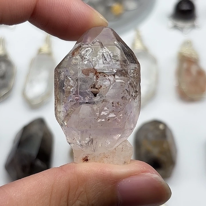 未镶嵌水晶颈饰闪灵钻42mm+