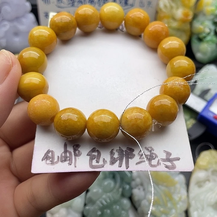 颈饰未镶嵌翡翠天然翡翠