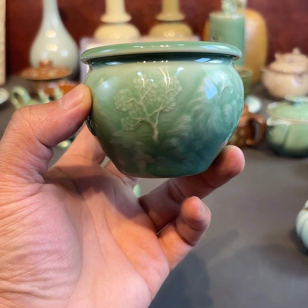 瓷片龙泉青瓷福利青瓷