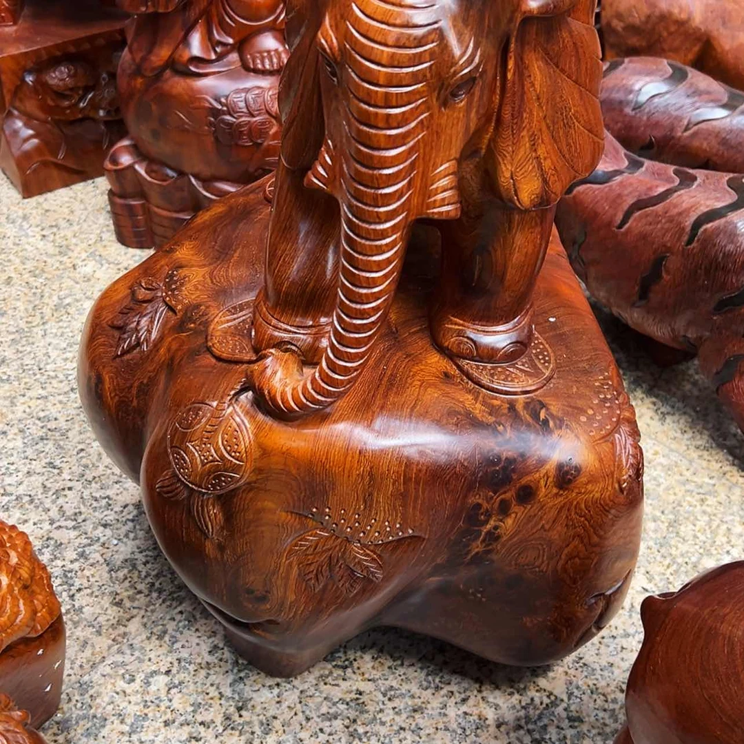 【闪购商品】大果紫檀（缅甸花梨）坤大象