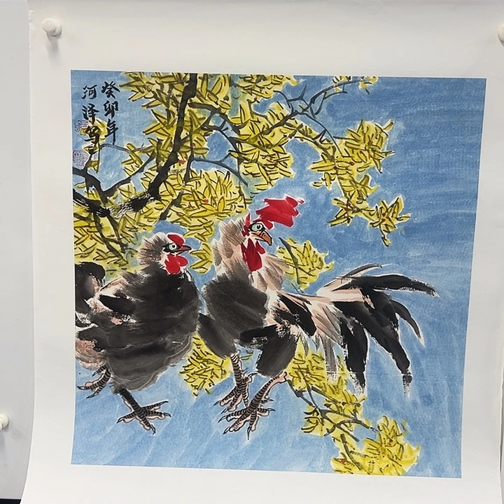 国画花鸟画作品欣赏作品