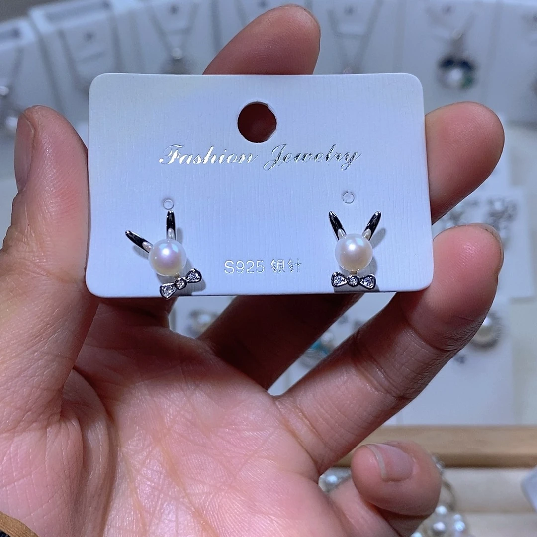 耳饰未镶嵌淡水珍珠