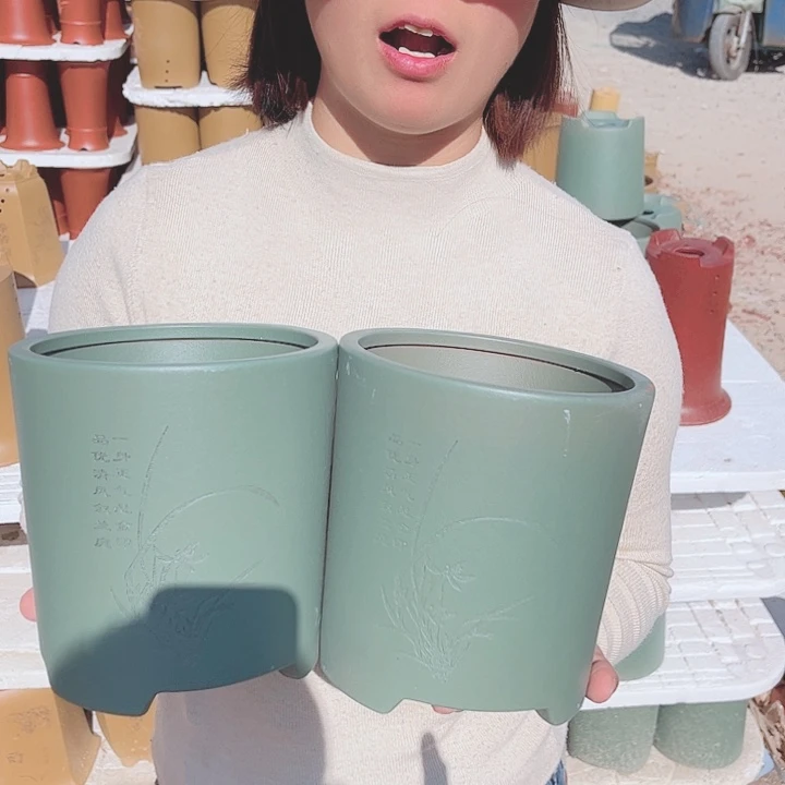 紫砂花盆宜兴紫砂精品花盆