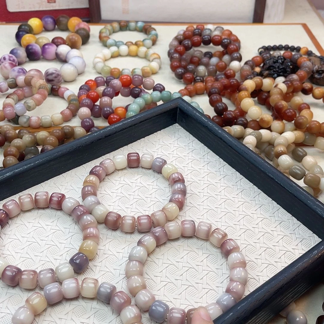 手串白玉菩提花仙子