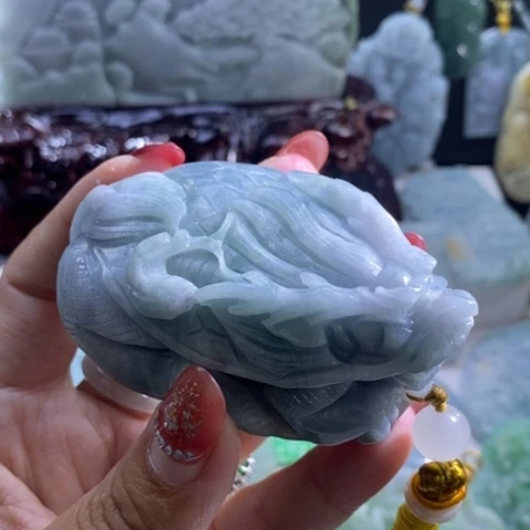 【闪购商品】颈饰未镶嵌翡翠龙龟