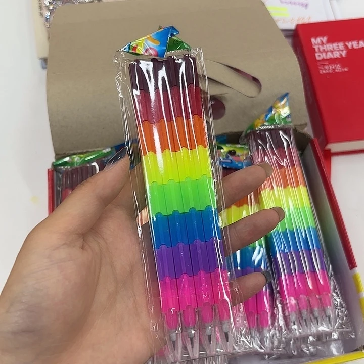 22包装安装彩色铅笔