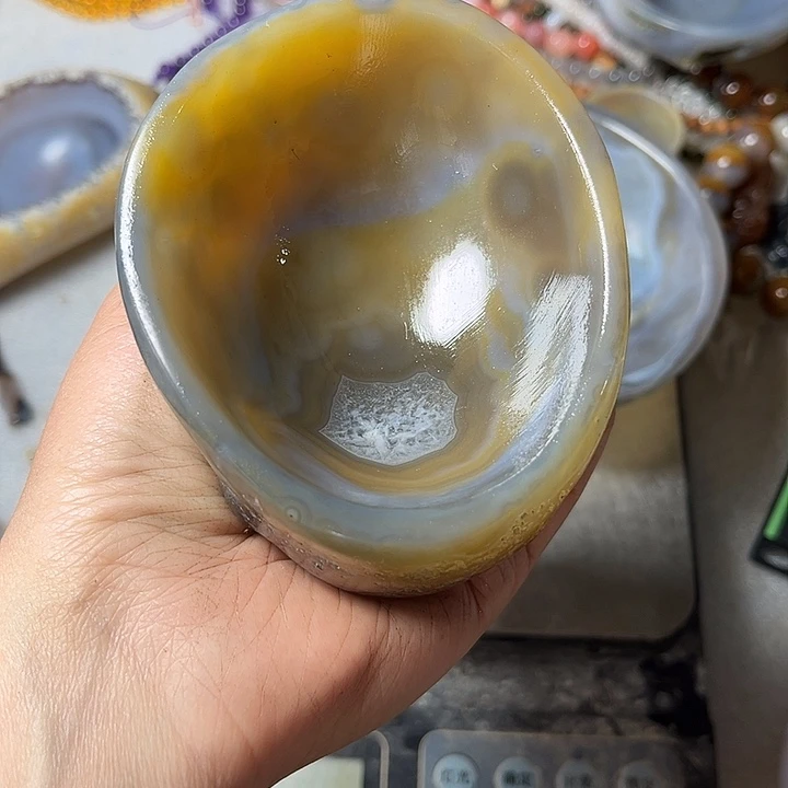 玛瑙/玉髓手链未镶嵌善*